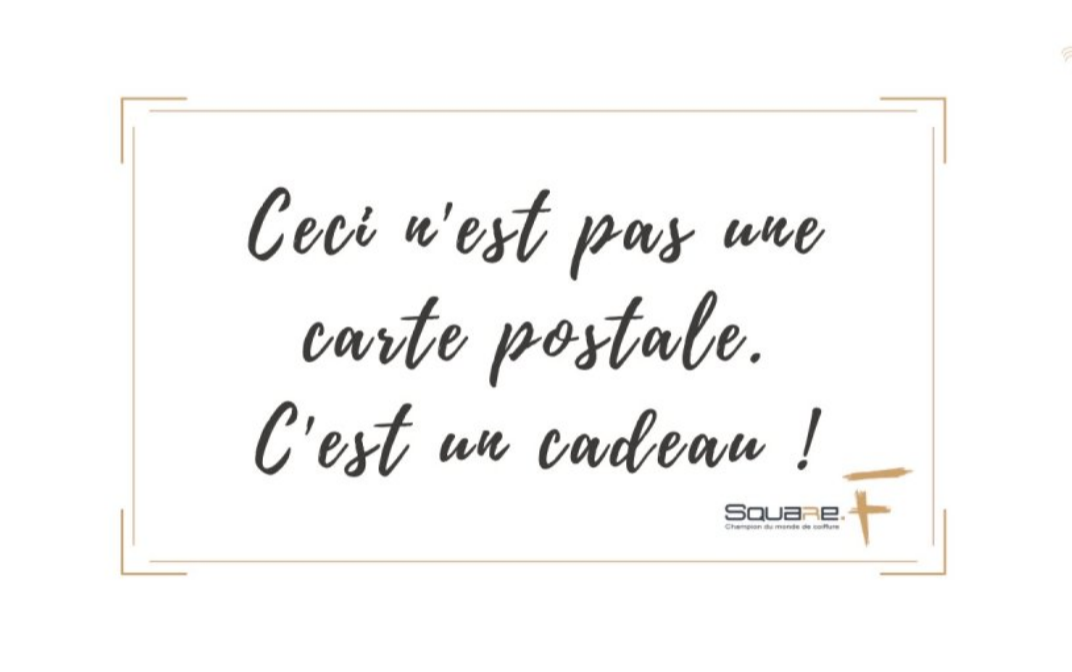 Carte cadeau SQUARE F