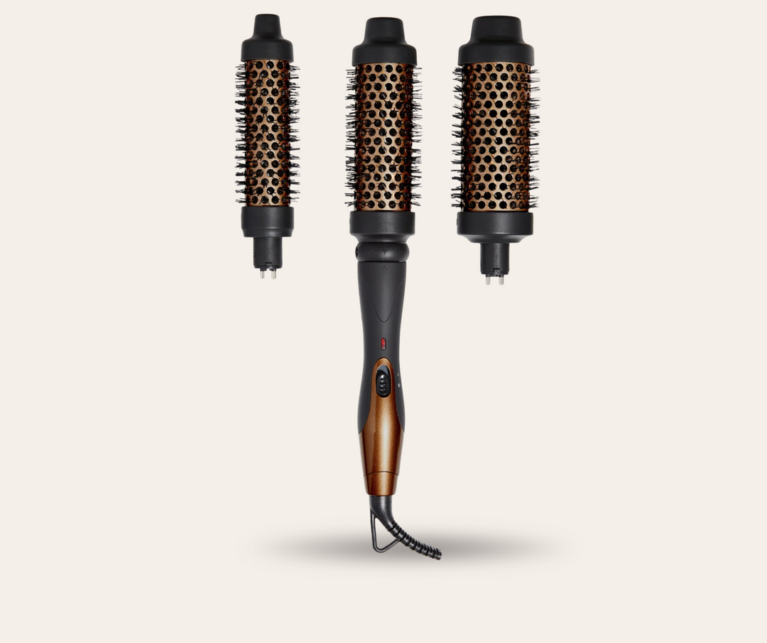 brosse soufflante interchangeable