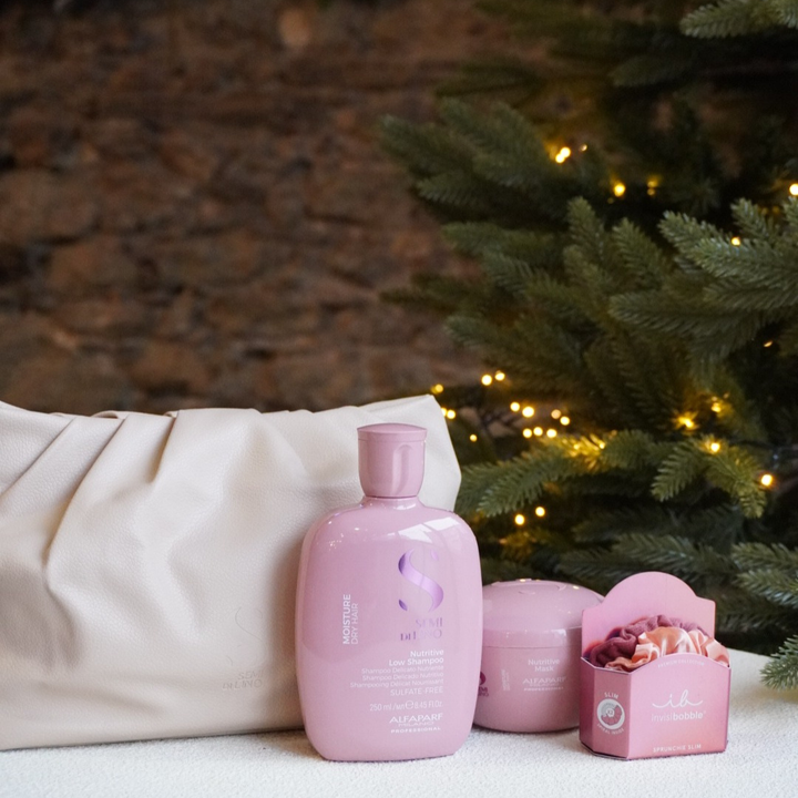 Coffret de Noël Hydratation & Douceur + Sprunchie + trousse Offerte