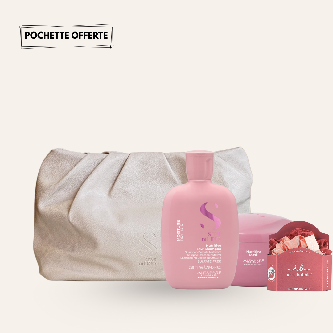 Coffret de Noël Hydratation & Douceur + Sprunchie + trousse Offerte