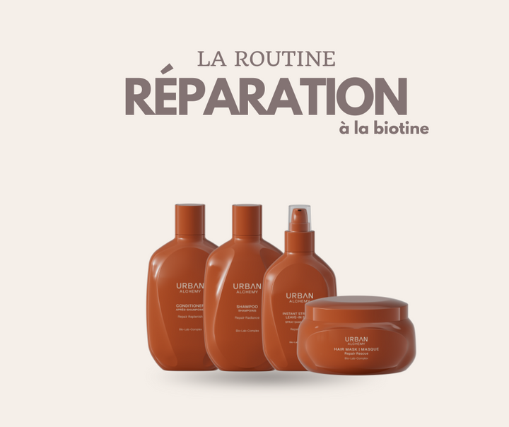 Routine Réparation à la biotine
